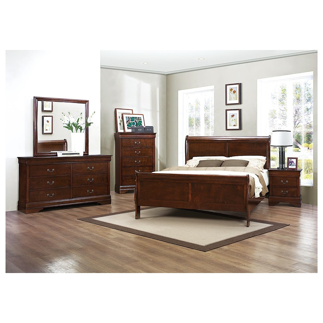 Homelegance Furniture Mayville King Bedroom Group