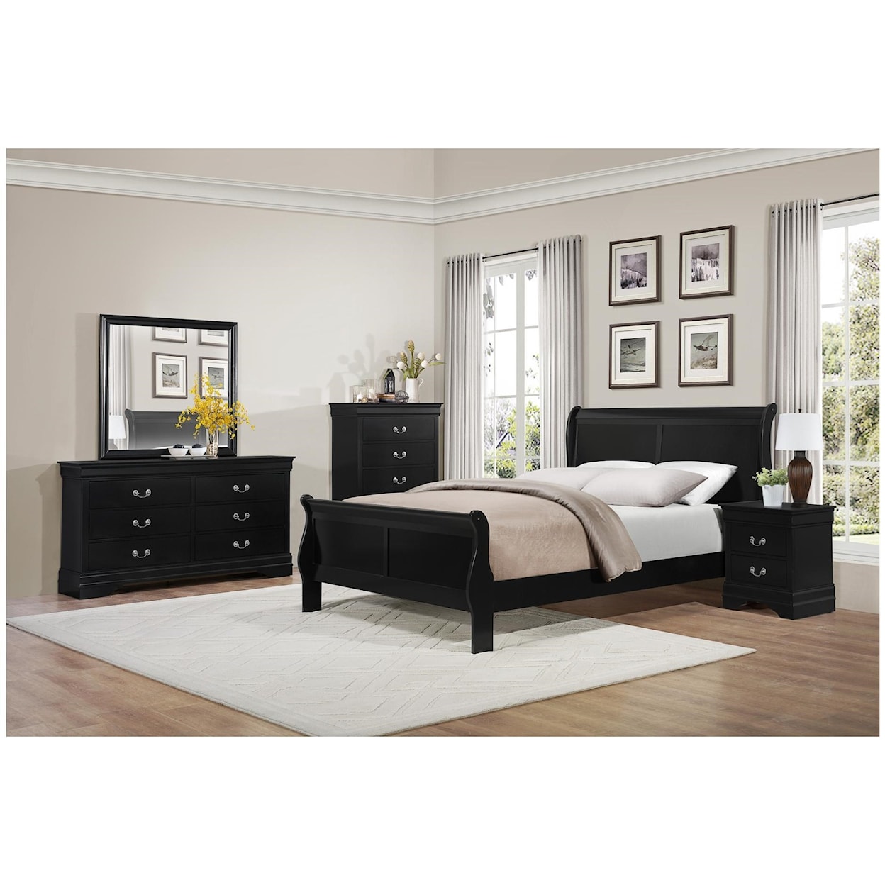 Homelegance Furniture Mayville Queen Bedroom Group