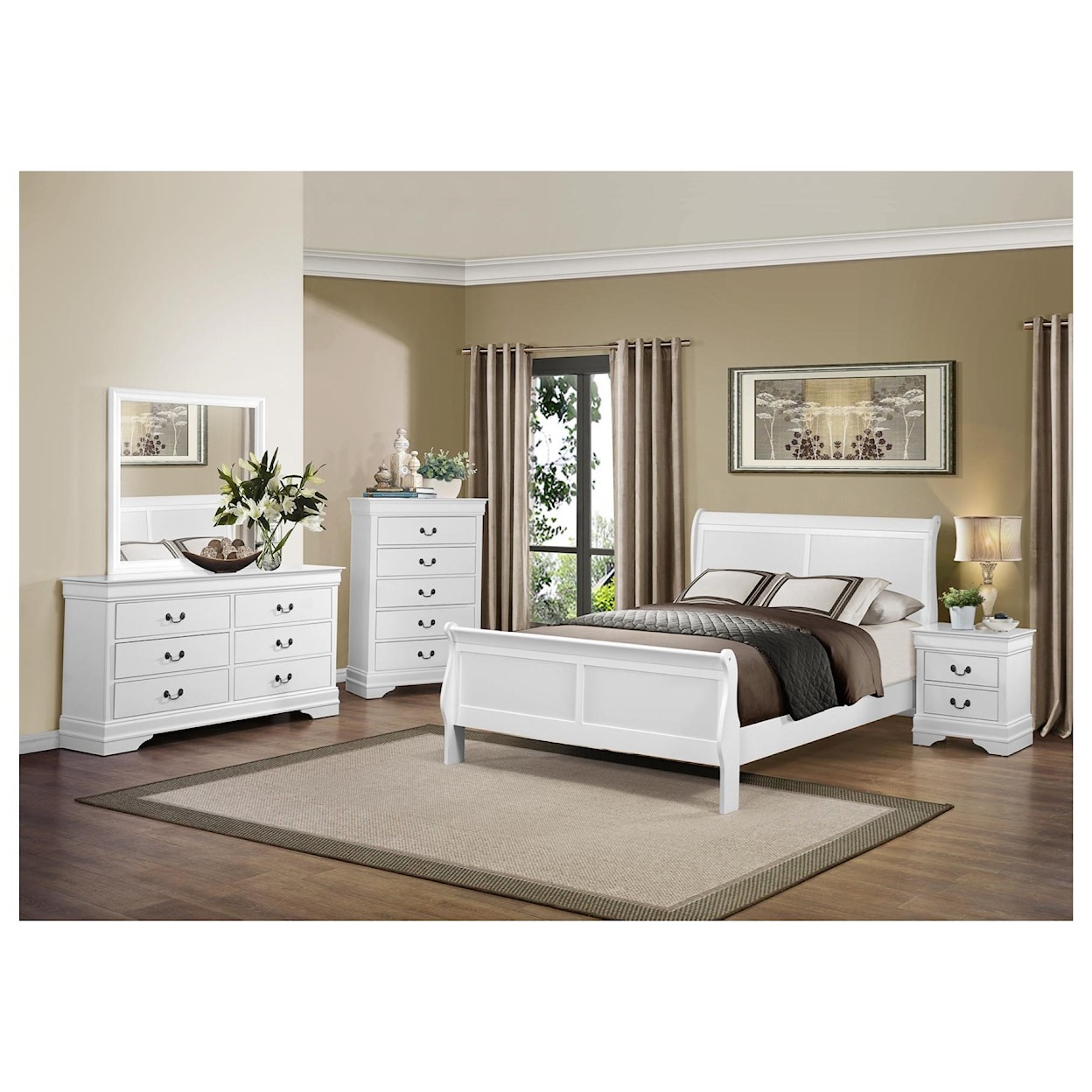 Homelegance Furniture Mayville Queen Bedroom Group