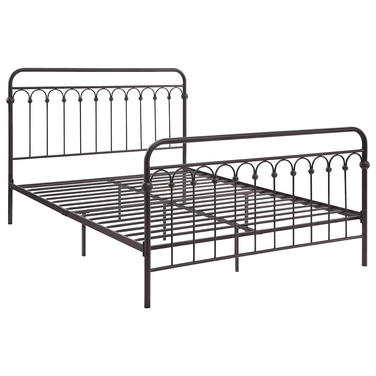 Homelegance Metal Beds Queen Metal Platform Bed