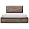 Homelegance Furniture Miter Queen Platform Bed