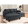 Homelegance Furniture Phelps Reversible Sofa Chaise and Ottoman