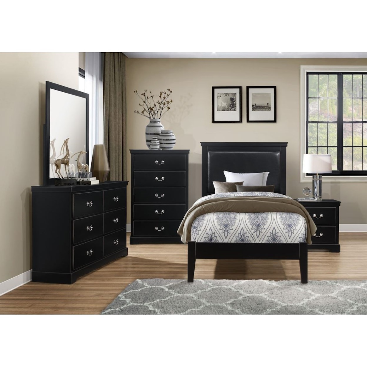 Homelegance Seabright Twin Bedroom Group