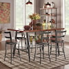 Homelegance Furniture Selbyville Counter Height Table and Chair Set