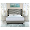 Homelegance SH228 Queen Upholstered Bed