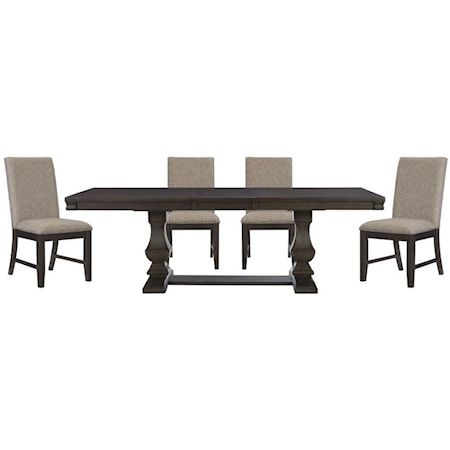 5-Piece Table and Chair Set