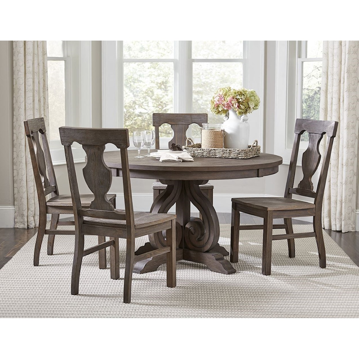 Homelegance Toulon 5-Piece Table and Chair Set