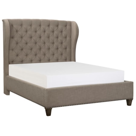 King Upholstered Bed