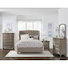 Homelegance Vermillion King Upholstered Bed