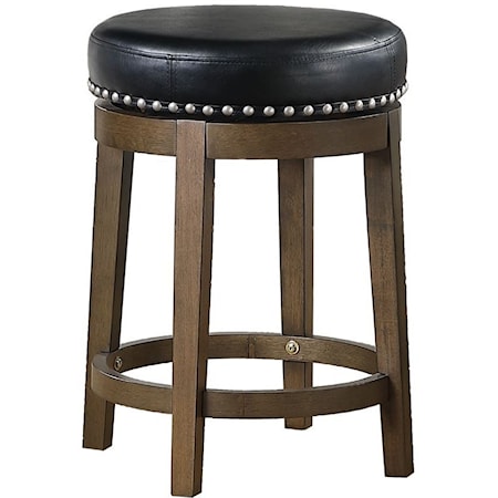 Round Swivel Counter Height Stool