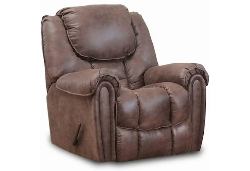 122 Casual Rocker Recliner by HomeStretch at Van Hill Furniture
