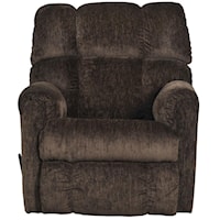 Casual Style Plush Rocker Recliner