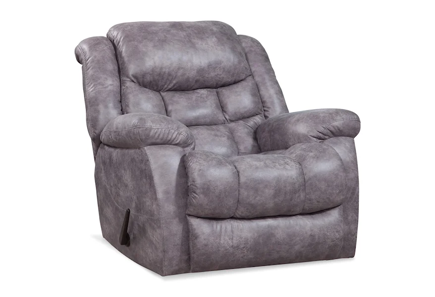 169 Plush Rocker Recliner by HomeStretch at Powell's Furniture and Mattress