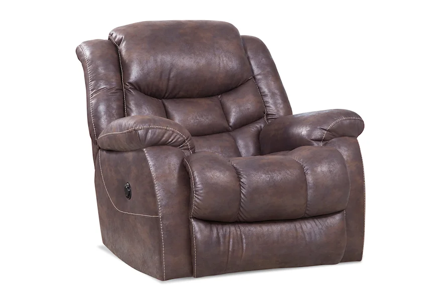 169 Power Rocker Recliner by HomeStretch at Gill Brothers Furniture & Mattress