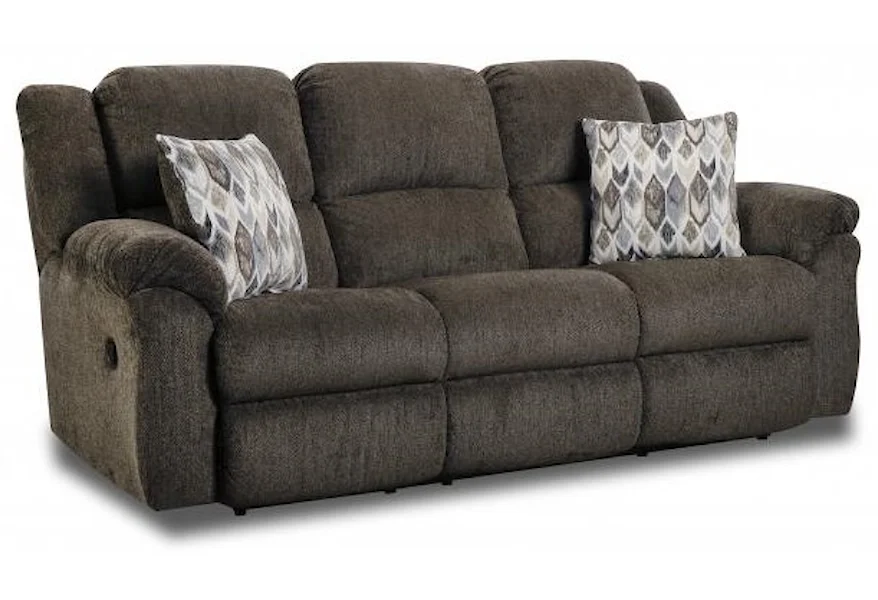 173 Double Reclining Sofa by HomeStretch at VanDrie Home Furnishings