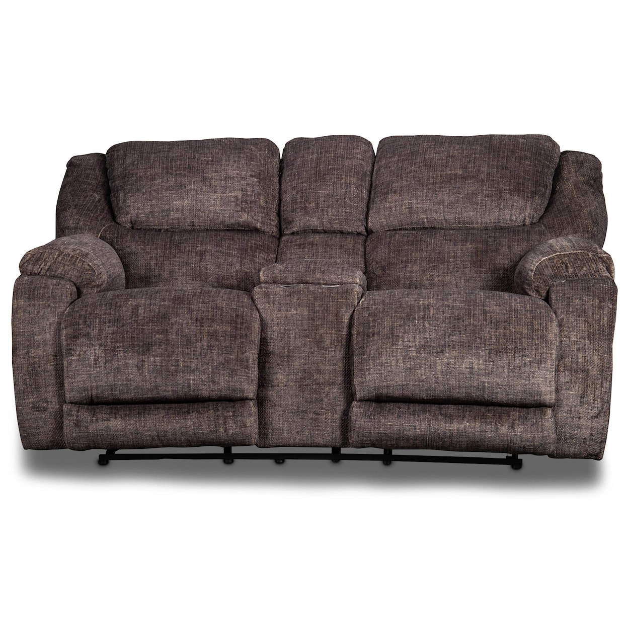 HomeStretch Aramis Aramis Reclining Loveseat with Console