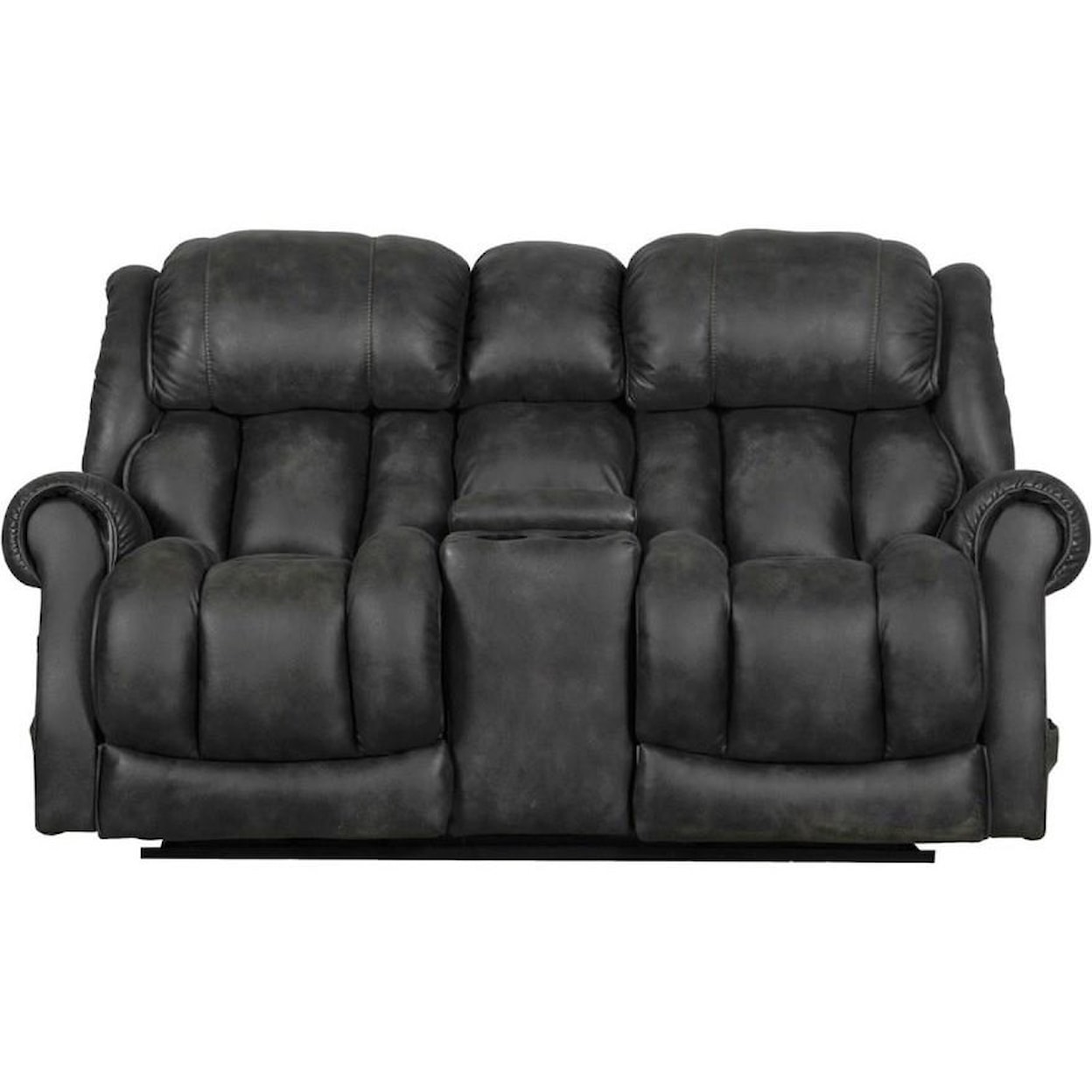 HomeStretch 146 Power Reclining Console Loveseat