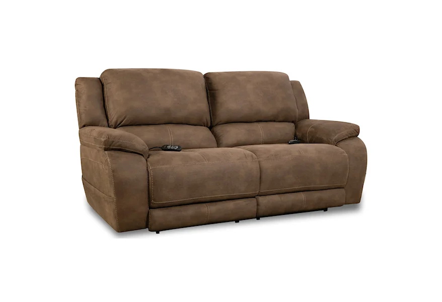 Explorer Double Reclining Power Sofa by HomeStretch at Suburban Furniture