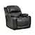 HomeStretch Raney Power Recliner with Power Headrest, Lumbar Support and Cupholders
