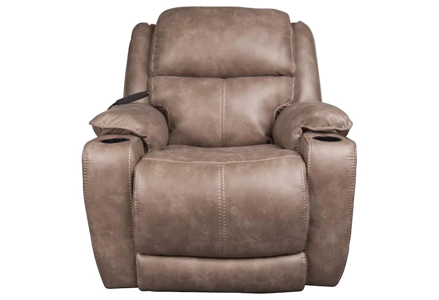 Raney Raney Power Recliner w/ Power Headrest by HomeStretch at Morris Home