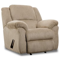 Rocker Recliner with Plush Seating