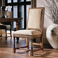 Spacious Rectangular Back Chair