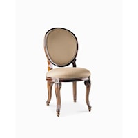 Rounded Back and Seat Chair