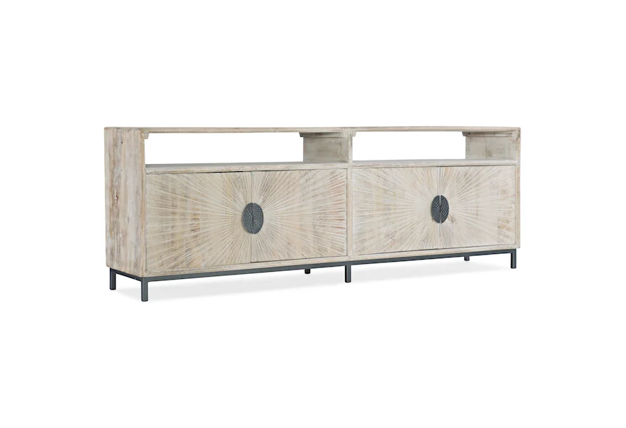 5560-55 Entertainment Console by Hooker Furniture at Alison Craig Home Furnishings