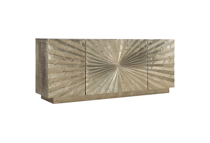 5667-55 Big Bang 78" Entertainment Console by Hooker Furniture at Esprit Decor Home Furnishings