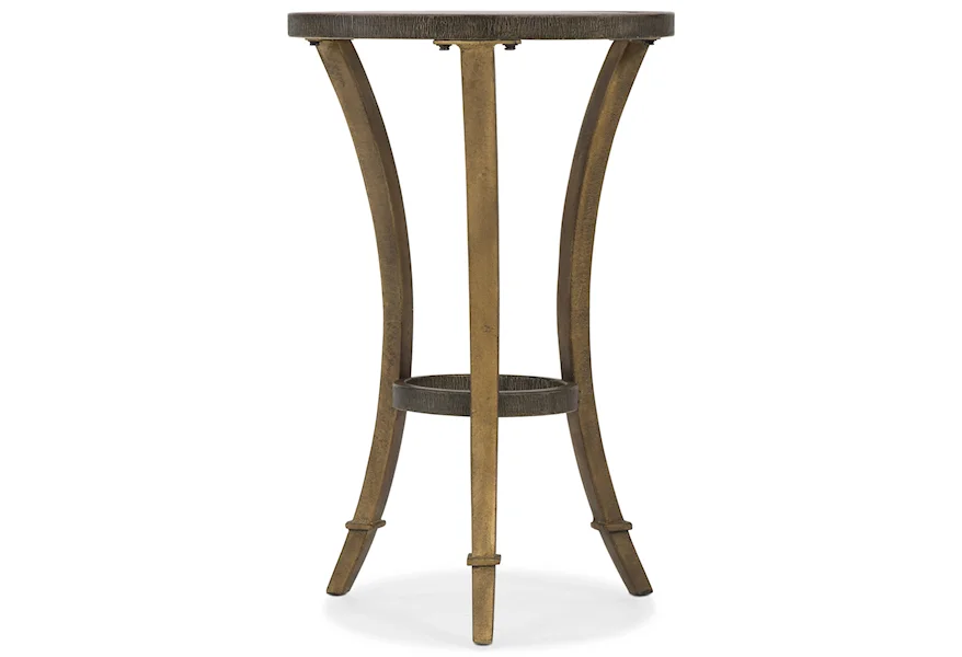 6080-50 Round Accent Martini Table by Hooker Furniture at Alison Craig Home Furnishings
