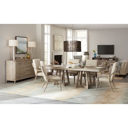 7 Pc Dining Set