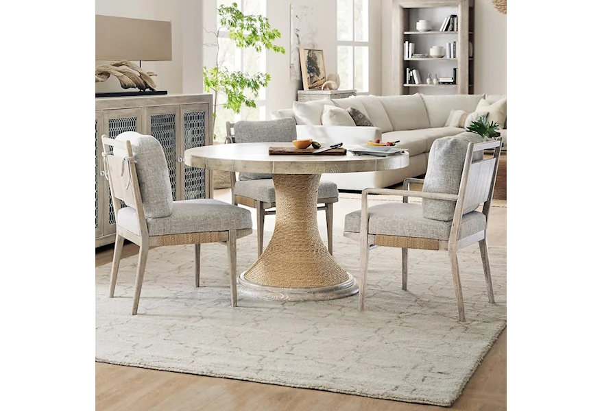American Life-Amani 4-Piece Table and Chair Set by Hooker Furniture at Gill Brothers Furniture
