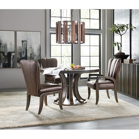 4 Piece Table and Chair Set