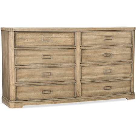 Eight-Drawer Dresser