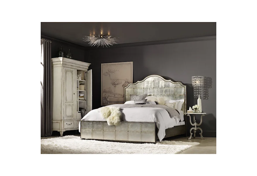 Arabella King Bedroom Group by Hooker Furniture at Fashion Furniture