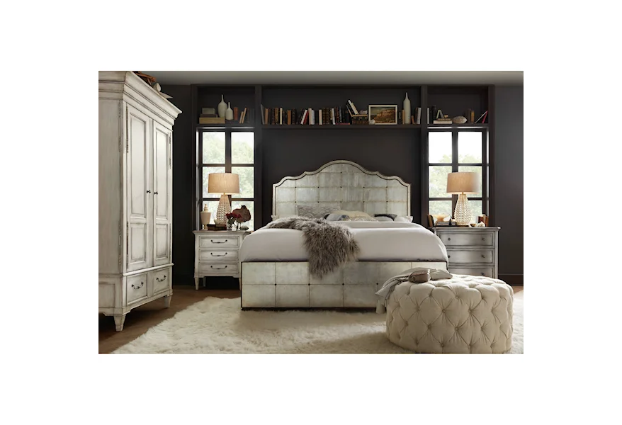 Arabella King Bedroom Group by Hooker Furniture at Alison Craig Home Furnishings