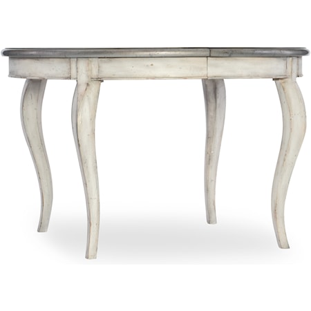48in Round Leg Table with 1-20in leaf