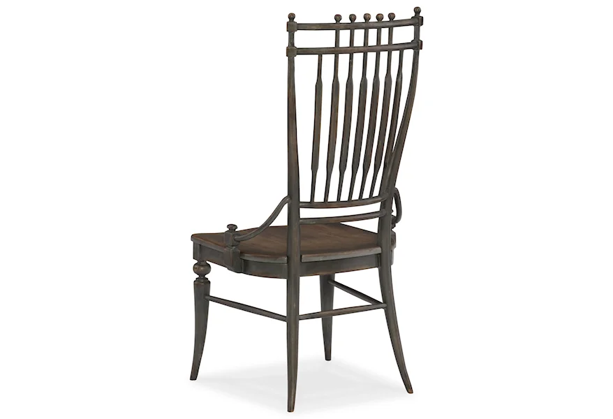 Arabella Windsor Side Chair by Hooker Furniture at Miller Waldrop Furniture and Decor