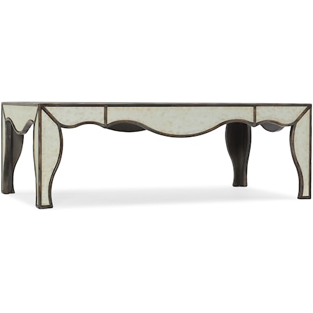 Mirrored Cocktail Table