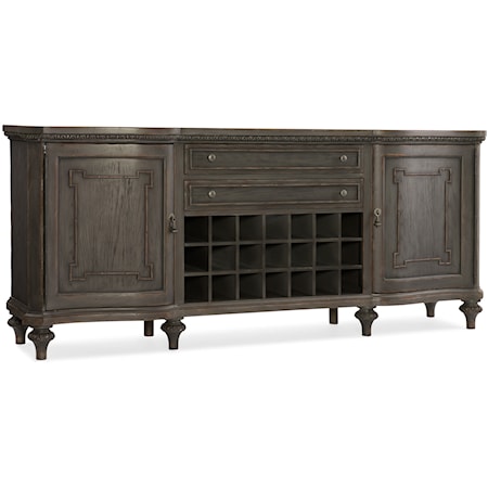 Two-Door Two-Drawer Credenza