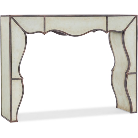 Mirrored Hall Console