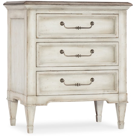 Three-Drawer Nightstand