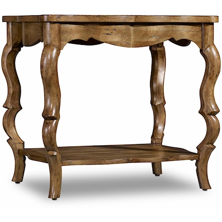 French Leg Accent Table