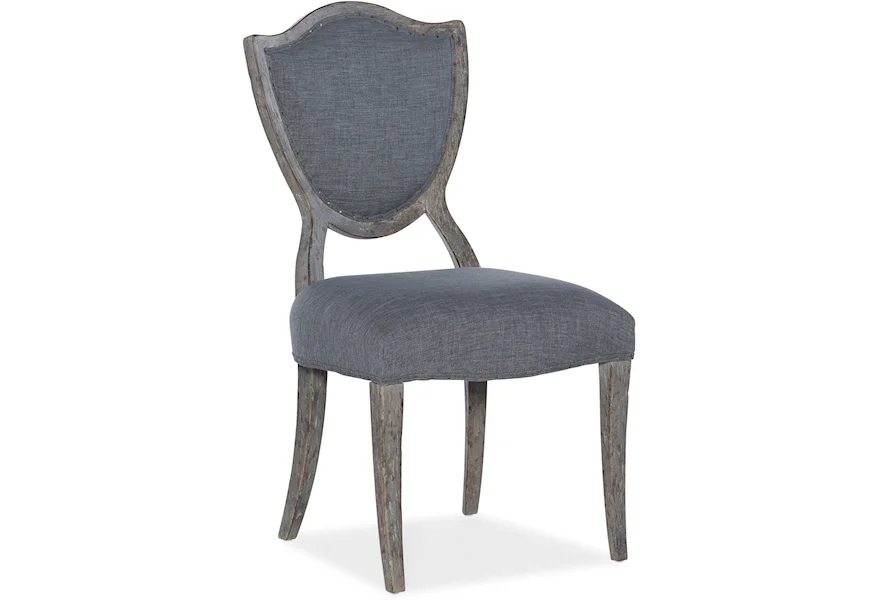 Beaumont Shield-Back Side Chair by Hooker Furniture at Reeds Furniture