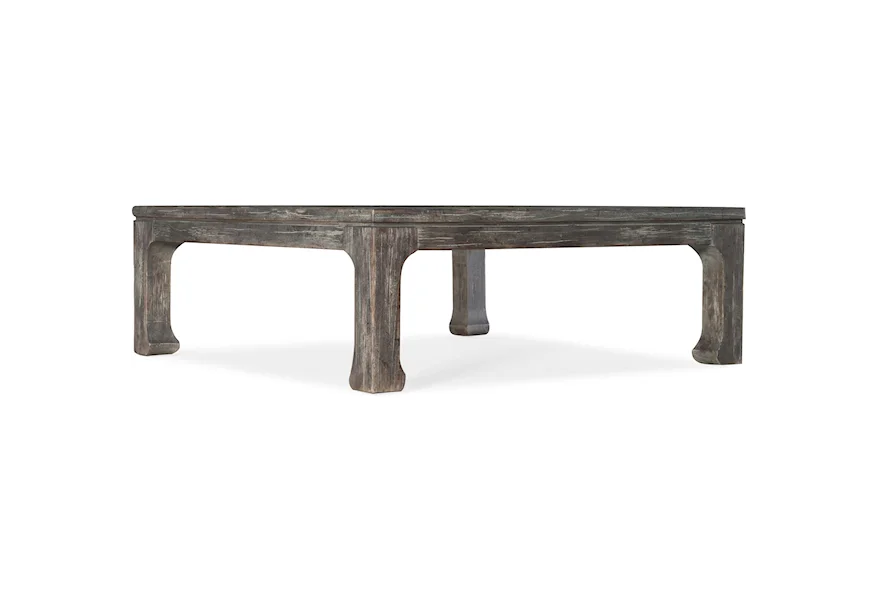 Beaumont Square Cocktail Table by Hooker Furniture at Miller Waldrop Furniture and Decor