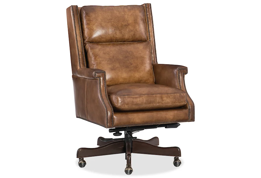 Beckett Home Office Chair by Hooker Furniture at Gill Brothers Furniture