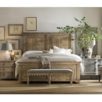 Laurier King Panel Bed