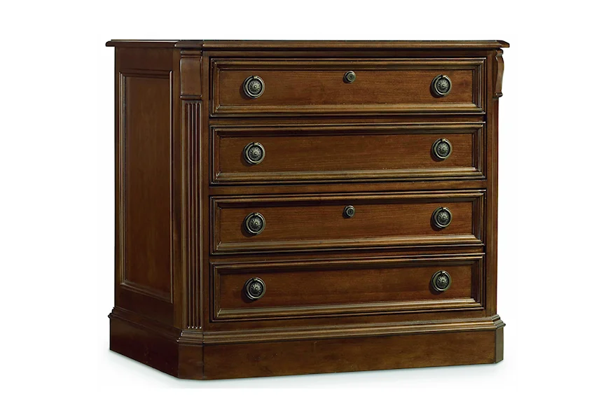 Brookhaven Lateral File Cabinet by Hooker Furniture at Gill Brothers Furniture & Mattress