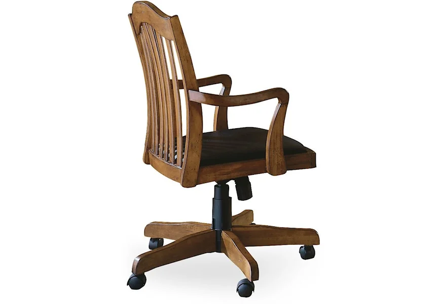 Brookhaven Desk Chair by Hooker Furniture at Malouf Furniture Co.