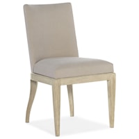Contemporary Upholstered Side Chair 